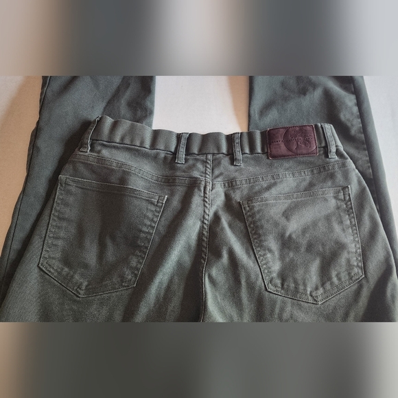 Hart Schaffner Marx Mens Straight Leg Jeans 32 x 32 Green Straight Leg - Picture 5 of 9